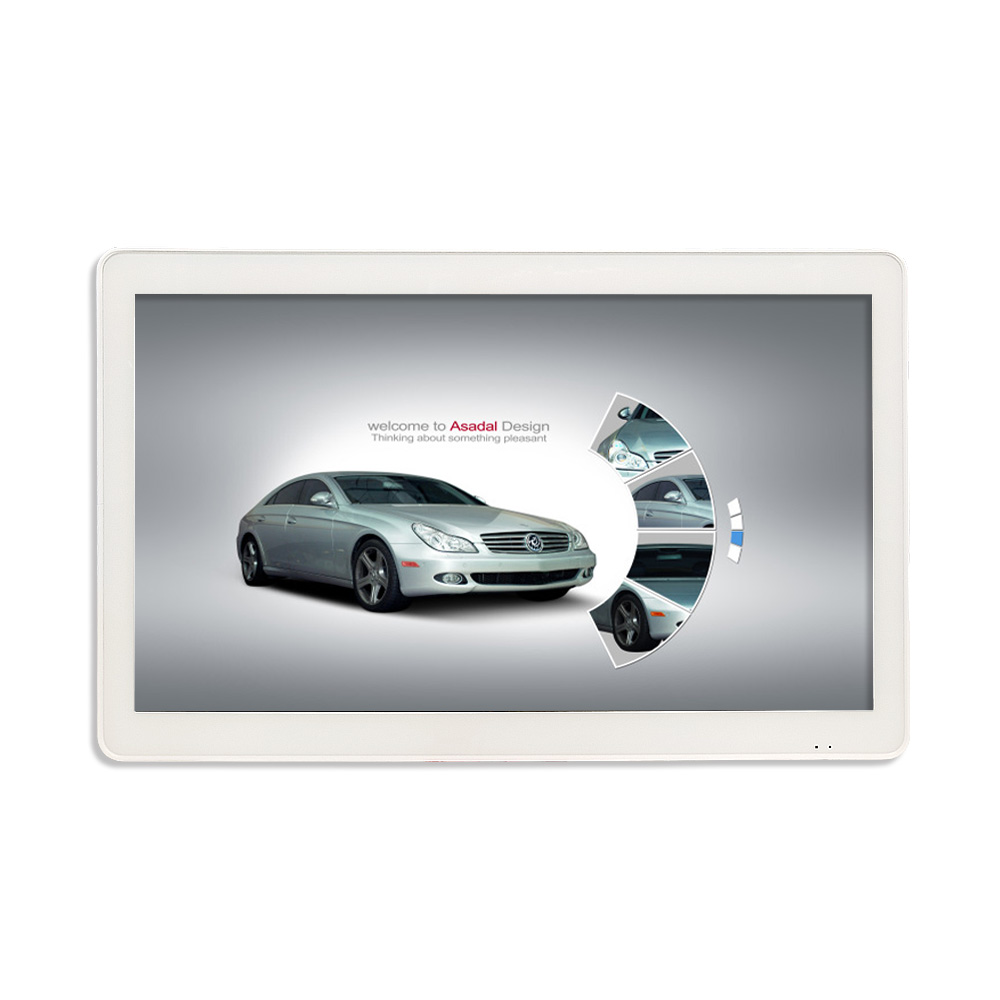 21.5 inch wall mount touch screen with wifi